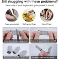 thumbnail image 5 of HOMEIORA 60 PCS Finger Cots Cut Resistant Protector, Finger Covers for Cuts, Gloves Life Extender, Cut Resistant Finger Protectors for Kitchen, Work, Sculpture, Anti-Slip, Reusable, 5 of 8