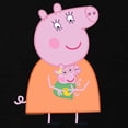 thumbnail image 3 of CafePress - Peppa Pig: Holding Baby Kids T Shirt - Dark T-Shirt Kids XS-XL, 3 of 4