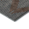 thumbnail image 3 of Addison Rugs Mayfield Premium Machine Washable Transitional Geometric Brown Rectangle Rug, 9' x 12', 3 of 6