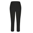 thumbnail image 5 of Bzhegqhd Women's Velour thermal Leggings Plush Fleece Lined Winter Pants Soft Elastic Waist Slim Fit Ankle Length Warm Lounge Pajama Bottoms for Home Comfort Casual Streetwear, 5 of 6
