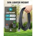 thumbnail image 4 of 100ft Garden Hose, Ultra Lightweight All-Weather Water Hose,  & Flexible, Built-in Valve, Leak-free Connections, TPU Water Hose, Drinking Water Safe, 4 of 6