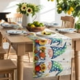 thumbnail image 3 of Dwarfs with Love Table Runner, Sunflower Flower Kitchen Table Runners Dress Scarves for Table Decorations Party/Restaurant/Indoor Outdoor Use, 13x36in, 3 of 9