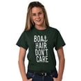thumbnail image 5 of Boat Hair Don't Care Ocean Vibes Cute Women's Graphic T Shirt Tees Brisco Brands X, 5 of 6