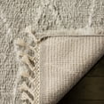 thumbnail image 4 of SAFAVIEH Casablanca Connie Geometric Shag Area Rug, Grey/Ivory, 8' x 10', 4 of 6