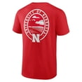 thumbnail image 3 of Men's Scarlet Nebraska Huskers Staycation T-Shirt, 3 of 3