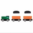 thumbnail image 2 of Hape : Train de Fret en Bois au Diesel (3 Pcs) 3 Ans +, 2 of 6
