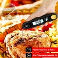 thumbnail image 4 of Termómetro de carne Termómetro de cocina digital Sonda de temperatura de barbacoa portátil a prueba de agua, Negro Sweethay HA003819-02B, 4 of 7