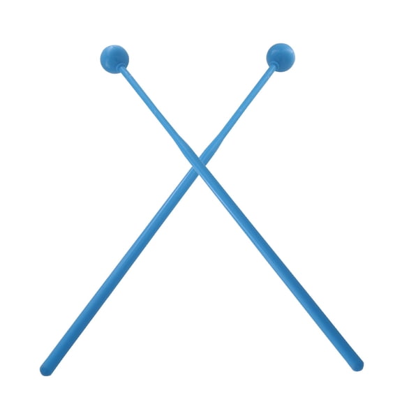 LeeQinersw 2Pcs Drum Percussion Sticks for Practitioners Gong Blue