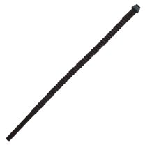 Westbrass 1/2" x 15" Corrugated Riser Supply Line for Faucet and Toilet, Matte Black (100-Pack)