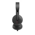 thumbnail image 5 of Auriculares inalámbricos Dell WL3024 - Diadema de piel sintética, micrófono con cancelación de ruido basado en IA integrado, micrófono boom - Negro, 5 of 5