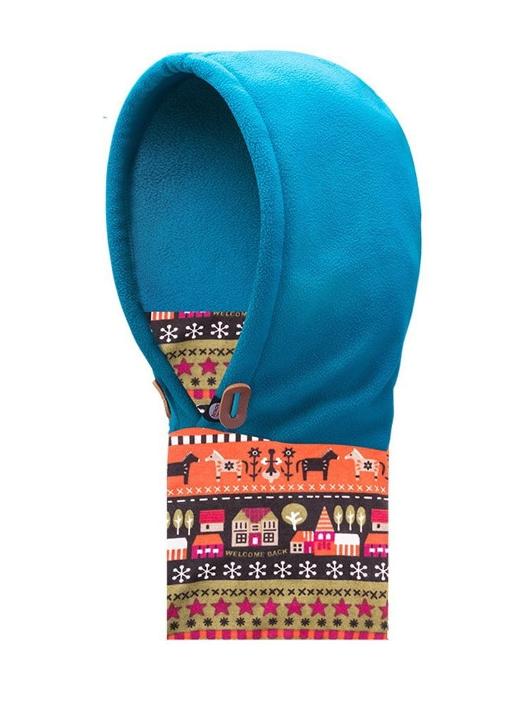 WEANAS 4-in-1 Multi-function Thermal Warm Fleece Balaclava Hood Veil Wind Proof Combination of Designed Neck Warmers... by Weanas