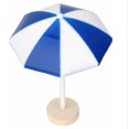thumbnail image 1 of 2 piezas de sombrillas oscilantes mini azules Micro paisaje playa accesorios de playa, 1 of 4