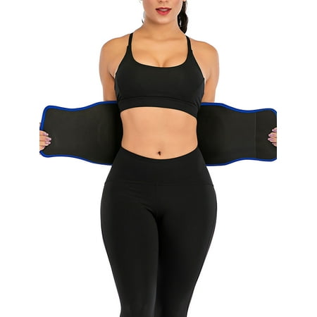FANNYC Women Waist Trainer Corset Cincher Belt Tummy Control Slimming Body Shaper Belly Workout Sport Girdle Sauna Sweat Trimmer Weight Loss Ab Belt Shapewear