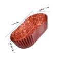 thumbnail image 2 of unbranded Cake Cups Muffin Baking Cups Chocolate Simple Design Multi Purpose for Kiosks 1000Pcs, 2 of 4