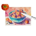 thumbnail image 4 of Carolines Treasures DAC1856LCB 15 x 12 in. Colorful Peaches Glass Cutting Board - Large, 4 of 5