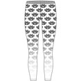 thumbnail image 1 of Five Finger Punch Leggings Duster à Jointures pour Femmes, 1 of 1