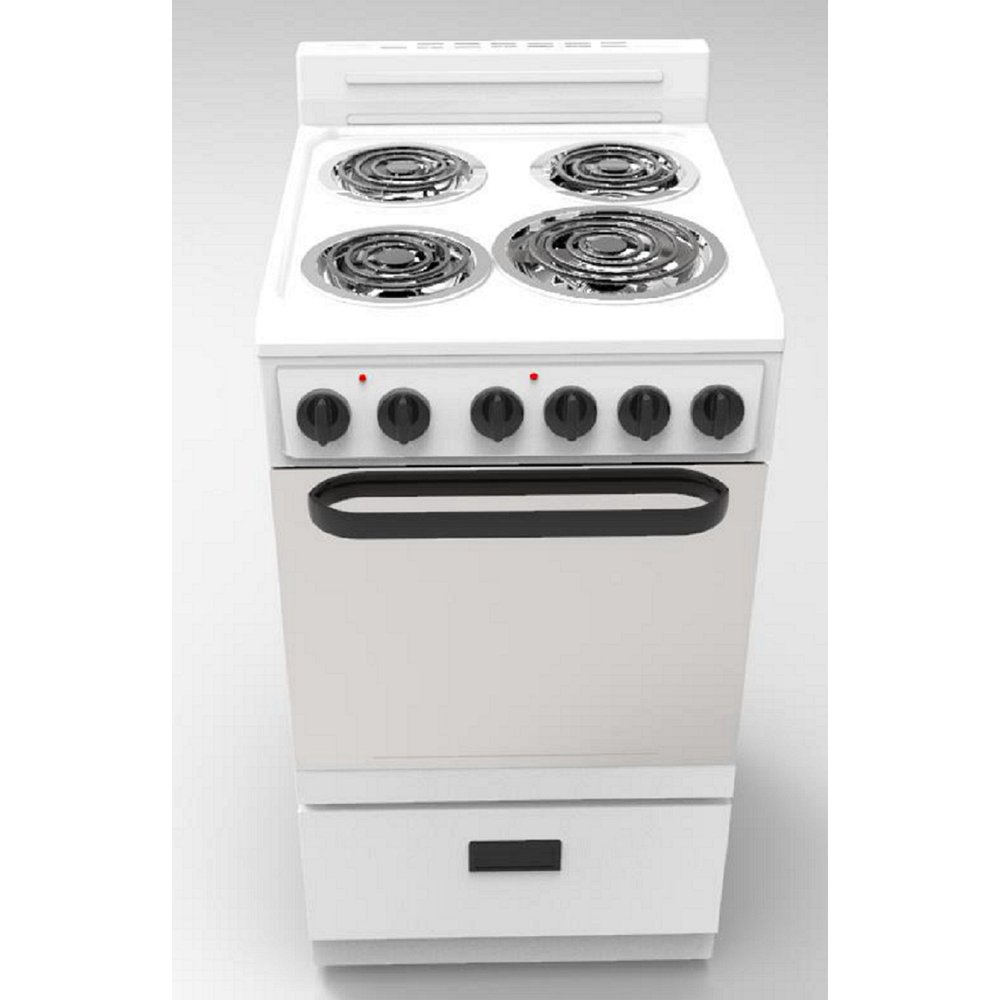 24" 2.7 cu. Ft. Electric Range in White