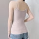 thumbnail image 4 of Pijama de manga corta para mujer, ropa interior térmica de invierno, color liso, cálida, sin costuras, resistente al frío, sin mangas, de poliéster., 4 of 5