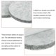 thumbnail image 3 of Deslizadores de muebles, almohadillas de fieltro autoadhesivas redondas, protectores de suelo para patas de muebles de madera dura 2.5" 12 piezas, 3 of 5