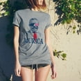 thumbnail image 6 of UGP Campus Apparel Theodore Roosevelt Murica Basic Cotton T-Shirt - Medium - Sport Grey, 6 of 6