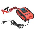 thumbnail image 3 of Cargador De Batería De Coche, 12V/12A 24V/6A Cargador De Batería Inteligente De Carga De 7 Etapas Para Coche Para Motocicleta Para Barco, 3 of 7