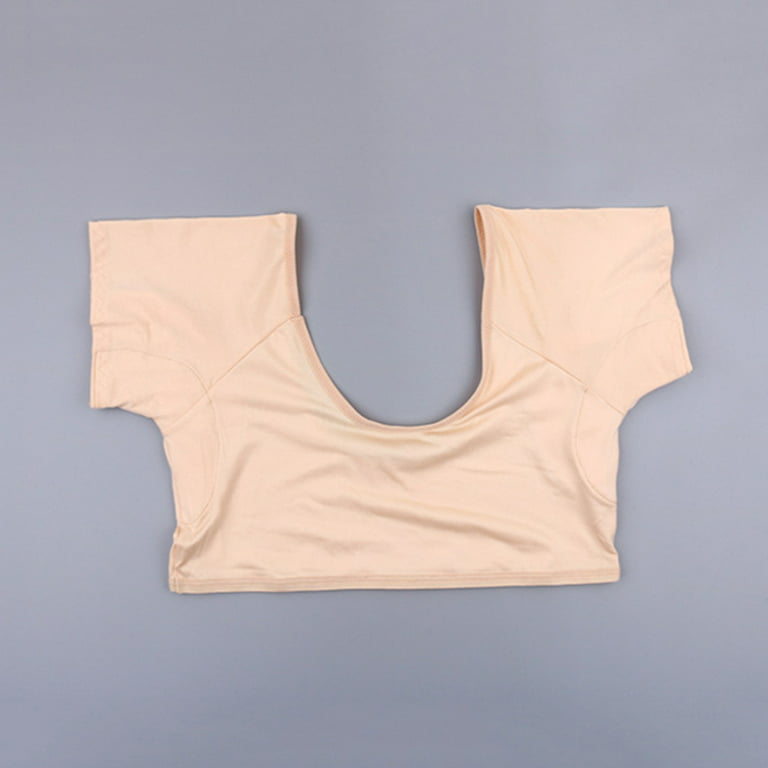 Bra With Build in Sweat Pads Reusable Armpit Sweat Absorption
