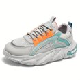 thumbnail image 5 of Men's Lightweight Breathable Sneakers Compatible for & Low-Top Round Toe - Outdoor & Casual Attire - Solid Color Sneakers (Men's Fashion)， Casual - /Fabric Upper, Cushioned PVC Sole, 5 of 9