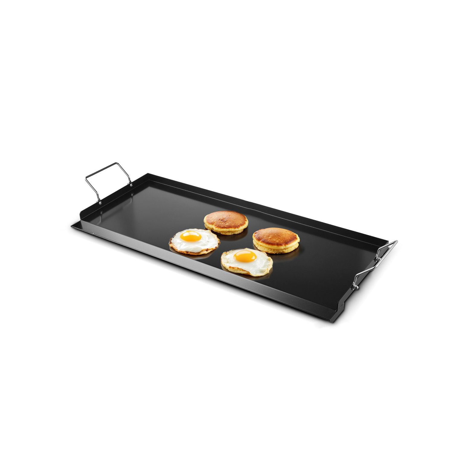 32 Inch Flat Top Griddle, Carbon Steel Restaurant Style Grill Pan for Outdoor Stove Top, BBQ Cookware