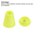 thumbnail image 4 of Uxcell Bell End Stopper, Cord Rope Lock for Drawstring Bag, Chartreuse100 Pack, 4 of 5