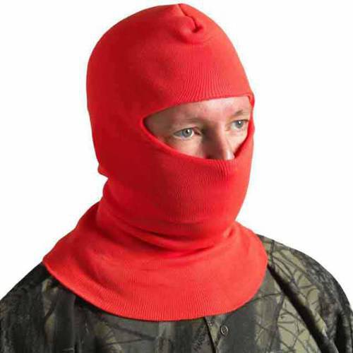 Alaska Gamebags Two-Ply Hunters Blaze Orange Face Masks by Alaska Gamebags