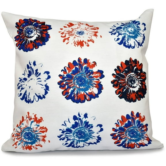 Simply Daisy 16" x 16" Gypsy Floral Floral Print Pillow