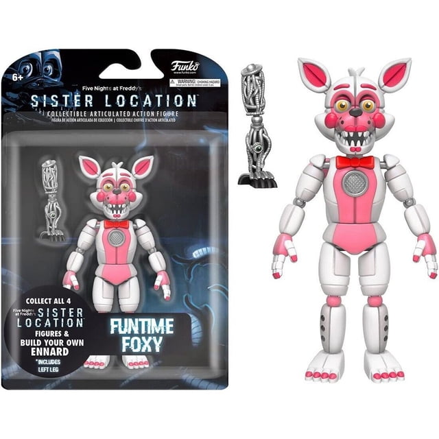 Articulated Action Figure FNAF FT Foxy Funko Figura Articulada Funtime Foxy Five Nights At Freddy's