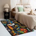 thumbnail image 3 of Toucan Rug & Home Decor - Tropical Birds Rugs for Entryway, Front Door Mat Indoor Entrance, Washable Rugs, 3x4 Rug, Non Slip Soft Small Area Rug, Colorful Mosaic Carpet & Room Decorations Y-&53, 3 of 7