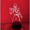 thumbnail image 3 of FYBTO Power Rangers 3 D Led Night Light, 3 of 5