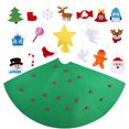 thumbnail image 5 of Felt Christmas Tree Set 3D DIY Christmas Decorations Clearance, Xmas Wall Hanging Ornaments Gifts for Kids Christmas Home Door Decorations, 5 of 7
