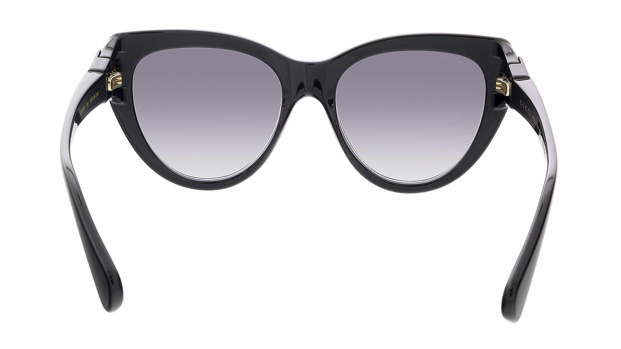 Gucci GG0877S-001 Black Soft Cateye Sunglasses - Walmart.com