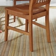 thumbnail image 4 of Homestyles Arts & Crafts Dining Chair in Cottage Oak Finish (Set of 2), 4 of 8