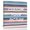 Red, variant on Blue Pink Striped Wall Art Painting on Canvas, Farmhouse Vintage Stripe Canvas Art Home Prints Wall Art Framed Modern Artwork for Living Room Bedroom Wall Decor 16x16in