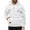 White#02, variant on Yteetum Men's Quarter Button Hoodies Sweatshirts Oversized Drawstring Pullover Hooded Sweatshirts Top Mens Casual 1/4 Button Loose Fits Athletic Hoodies Sports Workout Sweatshirts Fall Winter Clothes