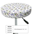 thumbnail image 4 of Fuzoiu Monkey Submarine Captain Print Bar Stool Cushions, Super Breathable Round Bar Stool Covers,Seat Cushion Round- One Cushion Only-14 inch, 4 of 7