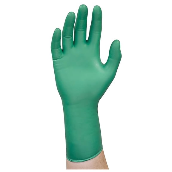 Microflex 93-260 Nitrile and Neoprene Gloves - Disposable, Chemical Resistant, Size Large (Pack of 50)