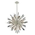 thumbnail image 2 of 037456-014-FR001-Allegri Lighting-Sprazzo - 19 Light Pendant   Polished Silver Finish with Firenze Crystal, 2 of 2