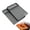 Grey(2packs), variant on 16x11.5 Inch Silicone Griddle Mat, 2-Piece Heat Resistant Non-Slip BBQ Drip Tray Pad Compatible with Blackstone Griddle, Kitchen Countertop Outdoor Cooking