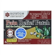 Solstice Medicine Company Pain Relief Patch, 6 Ea, 3 Pack