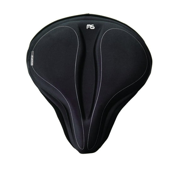 Megasoft Cruiser Gel Saddle Cover, Seat Cover, 269 x 279mm, Black