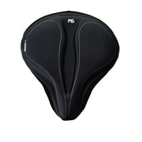 Megasoft Cruiser Gel Saddle Cover, Seat Cover, 269 x 279mm, Black
