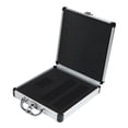 thumbnail image 2 of Estuche para lentes de prueba, estuche de transporte, cierre seguro, contenedor de viaje, interior suave, ligero, para optometristas, caja de aleación, 2 of 8