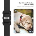 thumbnail image 3 of [2 Pack]Airtag Dog Collar Holder, Air Tag Protective Cat Airtag Dog Collar,Silicone AirTags GPS Tracking Accessories,Air Tags with Bone Pattern(Black/White), 3 of 5