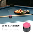 thumbnail image 1 of OULII 4 Pcs Craies Roses pour Queue de Billard Durables et Portables pour Joueurs Professionnels, 1 of 8