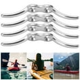 thumbnail image 3 of Domqga 4in Stainless Steel Boat Rope Cleats Hook Flagpole Rope Cleats with Mounting Screw,Flagpole Rope Cleats, 3 of 8